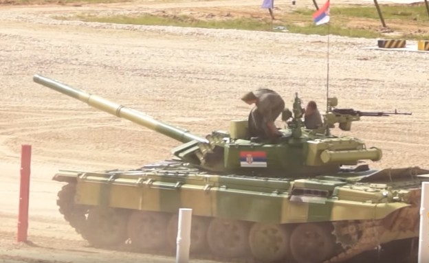Сербские танкисты, Танковый биатлон